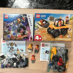 CONSTRUCTION Mech WHEEL LOADER 60428 60450 minifigure Lego City